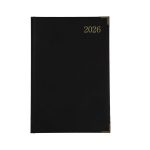 A4 Diary Page A Executive 2026 Black