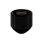 6 Oz 50 Count Black Plastic Organic Party Dessert Bowls Premium Heavyweight Elegant Disposable Tableware Dishes