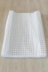 Grid Cotton Changing Mat Cover - Changing Mat Cover & Inner