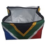 Insulated Lunch Cooler Bag With Thermal Lining & Mesh Pockets