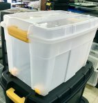 Addis Rough Tote Clear 85L