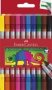 Faber-Castell Double-ended Felt Tip Pens Wallet Of 10