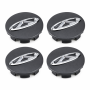 4 Piece 60MM Wheel Center Caps Compatible With Chery Arrizo Tiggo