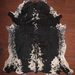 Aas Grade Nguni Hide 122 Black white XXXL - Extra Extra Extra Large Black white Panelled