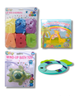 Cooey Bath Toys Set - Bath Letters Bath Book Wind-up Turtle & Fish Mirror