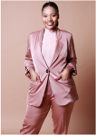 Tyra Soft Suit Jacket - Mink - S