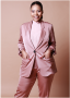 Tyra Soft Suit Jacket - Mink - S