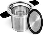 Stainless Steel Tea Infuser Fine Mesh Reusable Strainer With Handle