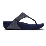 Lulu Textured Glitzy Sandal - Nightfall Blue - 8