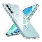 Magnetic Clear Case & Screen Protector Compatible With Samsung A36 A56