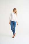 Remi Trim Shirt - White XXL