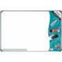 Parrot 90 X 60CM Slimline Non-magnetic Whiteboard