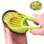 1PC 3-IN-1 Multifunctional Avocado Peeler Fruit Meat Separator Meat Scraper Creative Kitchen Gadgets