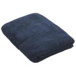 Plush Bath Towel Navy
