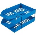 Nexx 2 Tier Letter Tray Riser Set Blue
