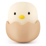 LED Kids Night Light Egg Soft Silicone Baby Rechargeable