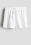 Sweatshirt Shorts - White