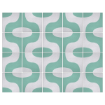 Sardinia Menta Wall Tile Sticker