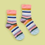 Signature Stripe Socks His & Hers Sizes - UK 4 - 7