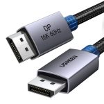 UGreen DP131 Displayport 2.1 Braided Cable 1M 80GBPS 16K 60HZ Black grey