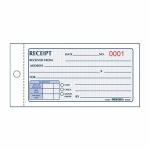 Rediform Small Money Receipt Book Two-part Carbonless 2.75 X 5 50 Forms Total