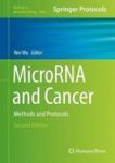 Microrna And Cancer - Methods And Protocols Hardcover 2ND Ed. 2018