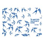 Disposable Placemat - Sound Of Birds