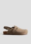 Denim Sandals - Beige