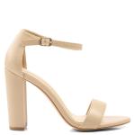 Natura L Pu High Stack Heels