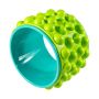 3D Massage Dot Yoga Wheel Back Foam Roller For Back Pain Stretches-green