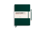 Leuchtturm Notebook Master Hardcover – A4+ – Forest Green – Ruled