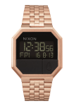 Nixon Re-run Unisex Watch - All Rose Gold