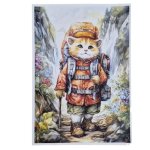 Deco Print Paper Cat Art A3