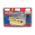 3-LEVER Brass Lockset Brass Plated