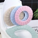A Set Of Four Pieces Toilet Mats For Home Use Universal Thickened With Velvet Antibacterial Removable And Washable Warm Toilet R