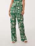 Fallon Printed Wide-leg Pants - 16 Lola Stencil Co-ord