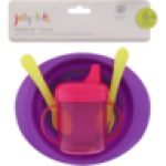 4 Piece Feeding Set 6 Months+ Colour May Vary