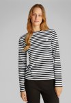 Calvin Klein Ck Embro Regular Longsleeve - Ck Black Bright White Stripe