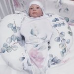 Pink Garden Cocoon & Beanie