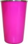 Leisure Quip Stainless Steel Tumbler With Rolled Edge 330ML Cherise Pink