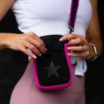 Neoprene Cellphone Bag - Magenta Trailblazer
