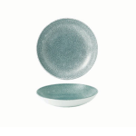 Churchill - Raku Topaz Blue Coupe Bowl 24.8CM Set Of 12