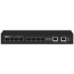 Duxnet 10-PORT Unmanaged Gigabit Desktop Switch With 8 Sfp Ports