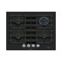 Siemens IQ700 Gas Hob 60 Cm Tempered Glass Black