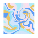 Pastel Marble Art Print