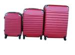 Smte Red Luggage Set With Keychain
