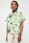 PoP Candy Resort Shirt - White & Green