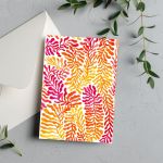 Greeting Card - Coral Sunset