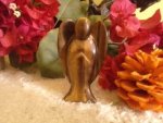 Tigers Eye Large Stone Angel A292