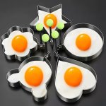 Stainless Steel Egg Mold Set - Uncharged Rust-resistant Fryer And Poacher Shapes For Creative Breakfasts Special Occasions - Hea